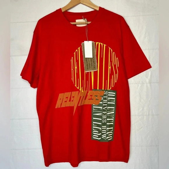 Strivers Row Relentless Fuel Cell Short Sleeve Red T Shirts Size L - Picture 3 of 12
